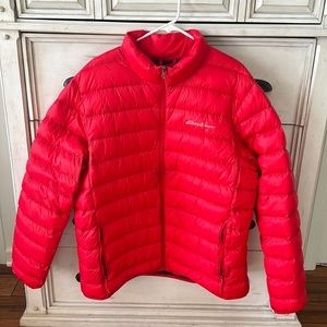 Eddie Bauer Mens Puffer.  Red Size XXL